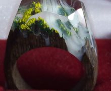 Деревянное кольцо №1