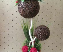 кофейный топиарий