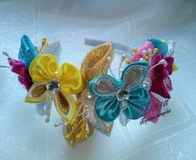 Ободок для волос  КАНЗАШИ "Бабочки"