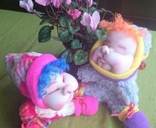 Интерьерные куклы СОНЕЧКА и САМСОНЧИК