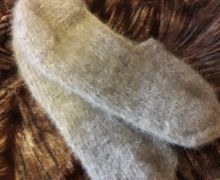 Следки из собачьей шерсти