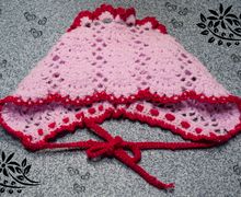 Чепчик вязаный