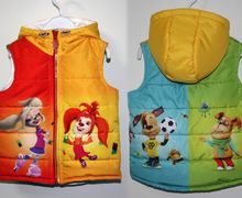 Безрукавка с капюшоном