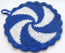 Прихватки крючком