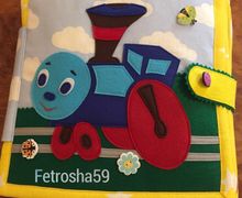 Книжка из фетра для мальчика