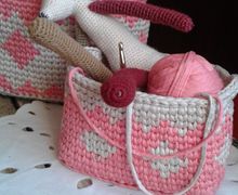 Корзина.набор.Две большие корзины для интерьера.