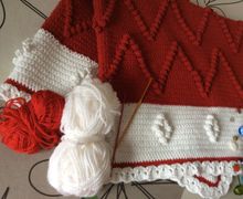 Детский плед, вязание крючком