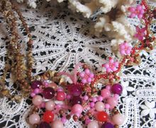 Ожерелье ручной работы "Мечта о лете"