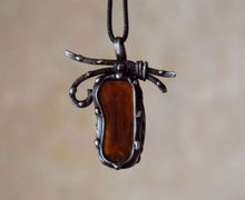 Авторский кулон c  сердоликовым агатом