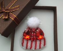 брошь ШАПОЧКА