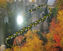 Фенечка-косичка