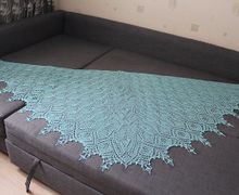 нефритовый цветок шаль