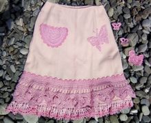 юбка Розовое бохо