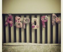 Именная гирлянда из фетра.