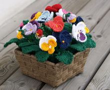 Вязание крючком: цветы