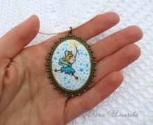 Кулон "Фея с волшебной палочкой"