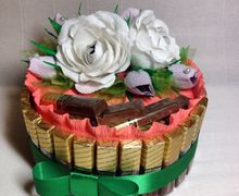 Торт из конфет !