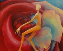 Роза или странные человечки