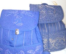 джинсовый женский рюкзак