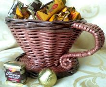 Чашка конфетница