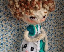 Кукла амигуруми