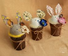 Зайка в горшочке