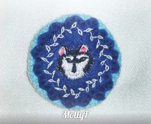 Брошь Хаски