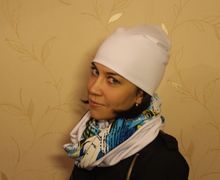 Комплект снуд и шапка "Воздушный"