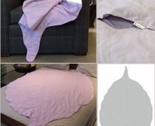 Покрывало-плед "лист 2"