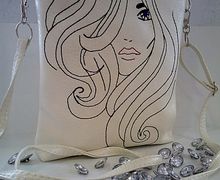 Сумочка через плечо "Таинственная незнакомка"