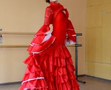 Костюм "Фламенко" (платье и болеро)