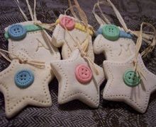 Мастер класс Кулоны из соленого теста