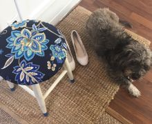 Переделка старой табуретки