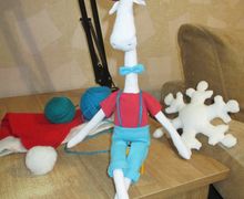 веселый олень