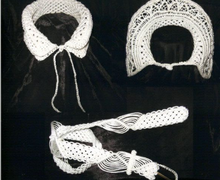 комплект : пояс и воротники