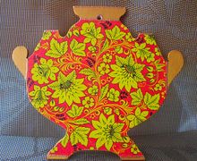 Доска разделочная "Самовар"