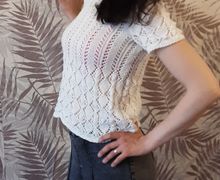 Кофточка женская ажурная