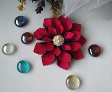 Брошь "Георгина"