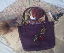 Сумка ручной работы с вышивкой