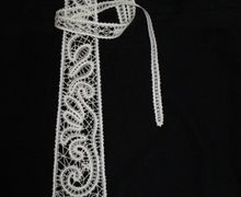 Кружевной галстук