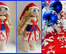 Интерьерная кукла - Снегурочка