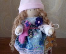 Кукла текстильная Ева.