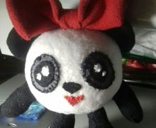 Мягкая игрушка из флиса    МАЛЫШАРИК ПАНДОЧКА