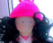 Кукла интерьерная,текстильная