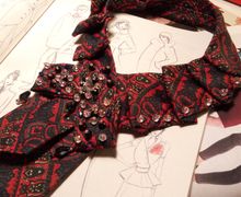 Галстук "Рождественская звезда"