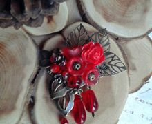 Брошь "Осенний букет"