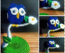 Сова на ветке