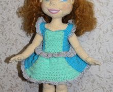 Вязаная кукла Пенелопа (46 см)