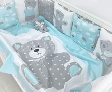 Бортики  Зверушки в кроватку