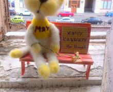 Питерский кот Игорек "Хочу колбаску"